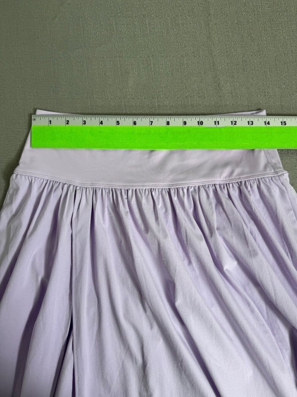 Halara High Waist Breezeful Maxi Skirt Flowy Split 2 N 1 Shorts Medium Lavender - Picture 6 of 9